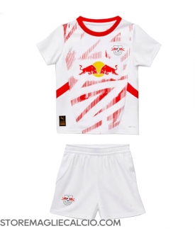 RB Leipzig Maglia Gara Casa Repliche 2024-25 Bambino Maniche Corte